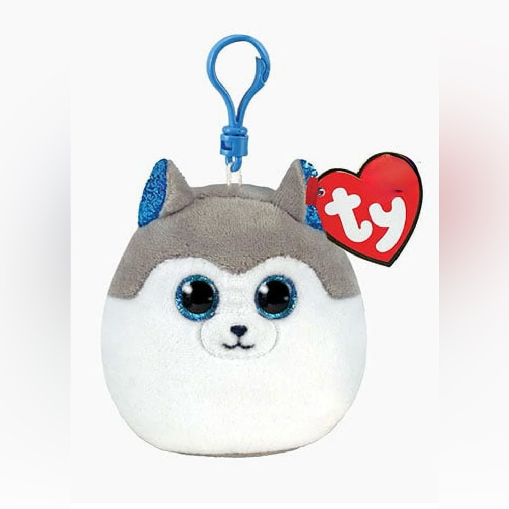 Ty Squishy Babies Slush Keychain BNWT